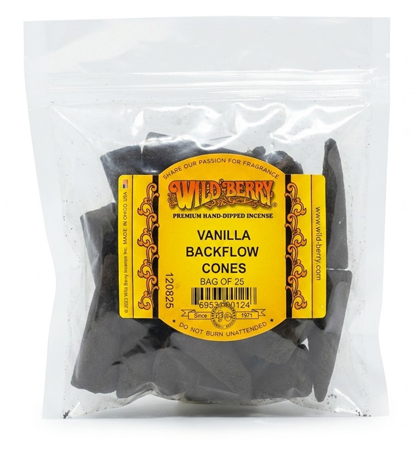 Wildberry Vanilla Back Flow Incense Cones